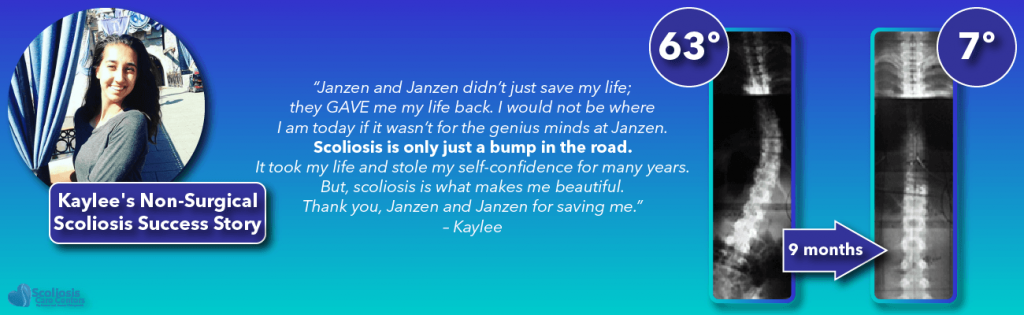 Meet Kaylee and hear her non-surgical scoliosis treatment success story