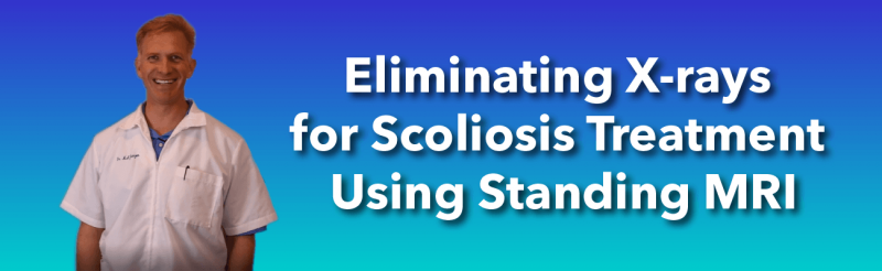 Eliminating X-rays for Scoliosis Treatment by Using Standing MRI